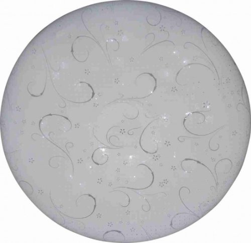 Светильник светодиодный накладной "Жемчуг" Leek ССЛ 018 LED 220В 30Вт 640Лм 6000К Пластик 375х75мм картинка 